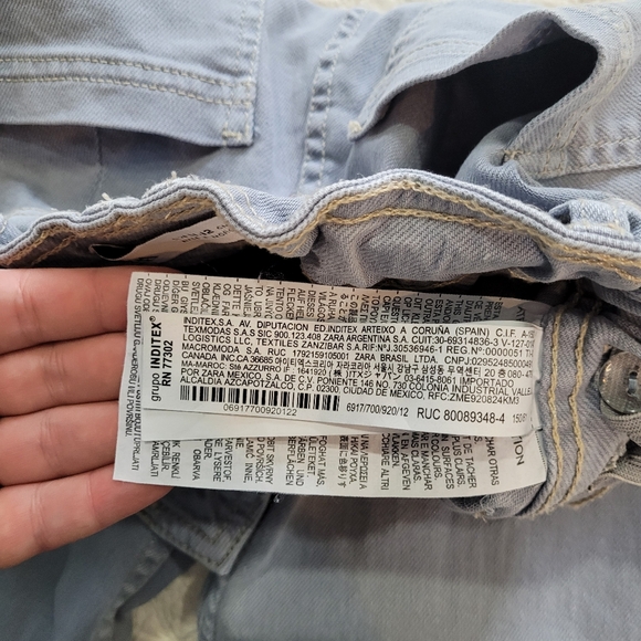 Zara Kids Gray Wide-Leg Jeans - Picture 11 of 11